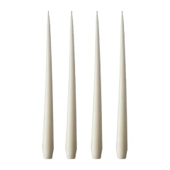 Bougies<Ester & erik Bougie Lot de 4 mat, ivory, 32 cm
