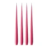 Bougies<Ester & erik Bougie Lot de 4 mat, Deep pink 41/2, 42 cm