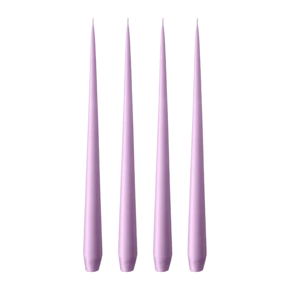Bougies<Ester & erik Bougie Lot de 4 mat, Crocus delight 07, 32 cm