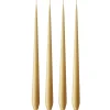 Bougies<Ester & erik Bougie Lot de 4 mat, beige 14/2, 32 cm