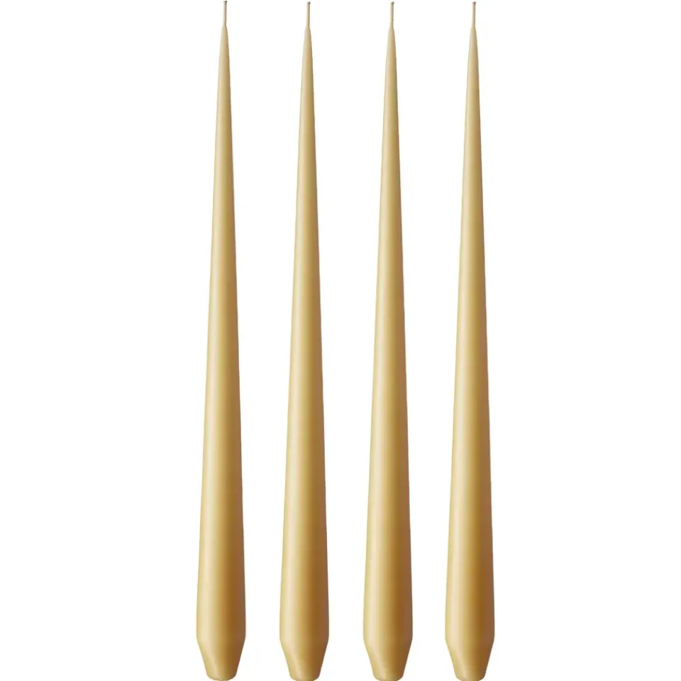 Bougies<Ester & erik Bougie Lot de 4 mat, beige 14/2, 32 cm