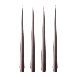 Bougies<Ester & erik Bougie Lot de 4 mat, muted mauve, 32 cm