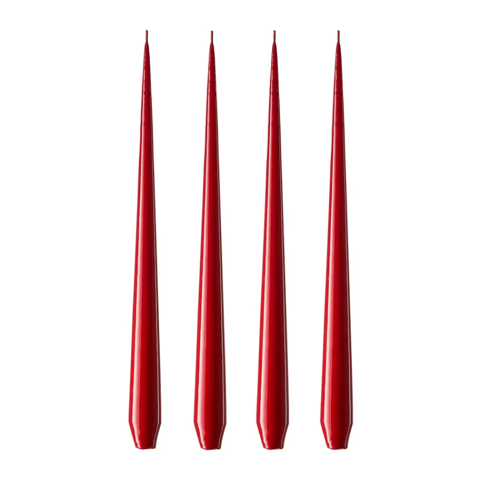 Bougies<Ester & erik Bougie Lot de 4 laquée, winter berry, 42 cm