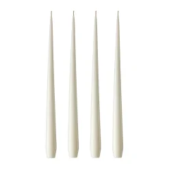 Bougies<Ester & erik Bougie Lot de 4 laquée, ivory, 42 cm