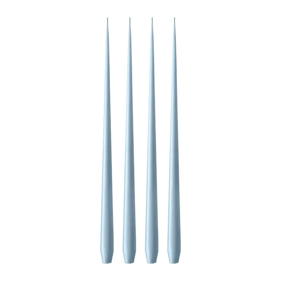Bougies<Ester & erik Bougie Lot de 4 mat, Dusty blue 83, 42 cm