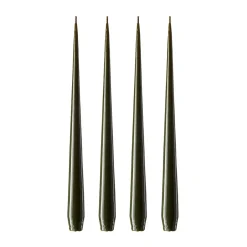 Bougies<Ester & erik Bougie Lot de 4 laquée, mörk deep forest, 42 cm