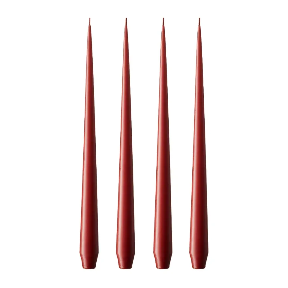 Bougies<Ester & erik Bougie Lot de 4 mat, aged rust, 32 cm