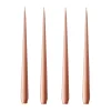 Bougies<Ester & erik Bougie Lot de 4 laquée, rosy caramel, 32 cm