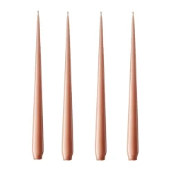 Bougies<Ester & erik Bougie Lot de 4 laquée, rosy caramel, 32 cm