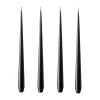 Bougies<Ester & erik Bougie Lot de 4 mat, raw black, 32 cm