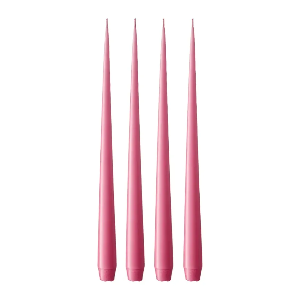 Bougies<Ester & erik Bougie Lot de 4 mat, Clear pink 41, 42 cm