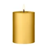 Bougies Led<Ester & erik Bougie LED bloc , 90 Gold Metallic, 10cm