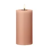 Bougies Led<Ester & erik Bougie LED bloc , 20 Rosy caramel, 15cm