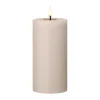 Bougies Led<Ester & erik Bougie LED bloc , 22 Linen Grey, 15cm