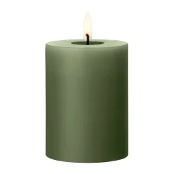 Bougies Led<Ester & erik Bougie LED bloc , 70 Green Soil, 10cm