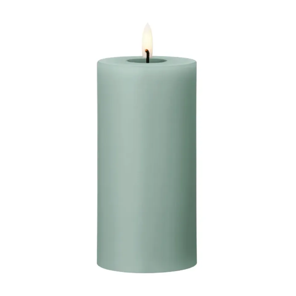 Bougies Led<Ester & erik Bougie LED bloc , 67 Jade stone, 15cm