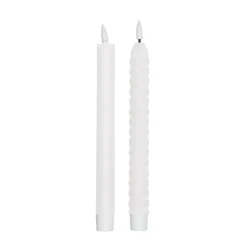 Bougies Led<Design Letters Bougie LED lot de 2, Off White