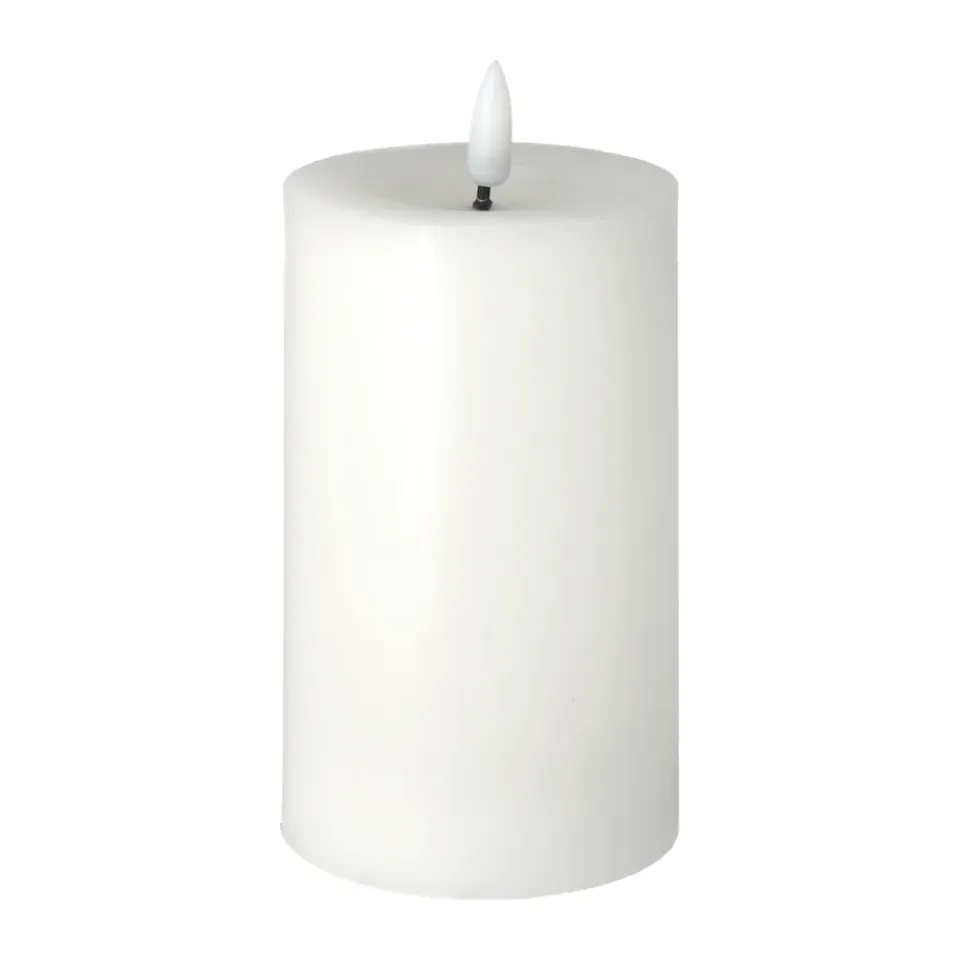 Bougies Led<Scandi Essentials Bougie Melt bloc LED Bright 15 cm, Blanc