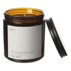 Bougies Parfumées & Diffuseurs<ERNST Bougie parfumée en verre à couvercle Ø9 cm, Lis de la forêt