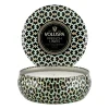 Bougies Parfumées & Diffuseurs<Voluspa Bougie parfumée Maison Noir 3-wick Tin 40 heures, French Linen