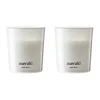 Bougies Parfumées & Diffuseurs<Meraki Bougie parfumée 12 heures lot de 2, Linge Frais