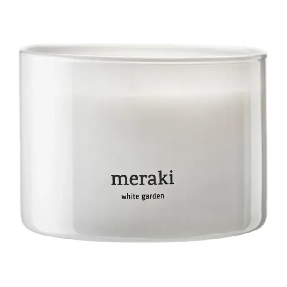 Bougies Parfumées & Diffuseurs<Meraki Bougie parfumée , 60 heures, Jardin blanc
