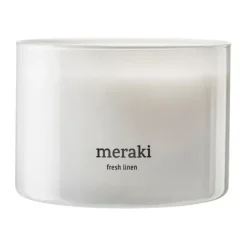 Bougies Parfumées & Diffuseurs<Meraki Bougie parfumée , 60 heures, Linge frais