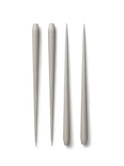 Bougies<STOFF Bougie STUFF antik by Ester & Erik Lot de 4 grandes, Sand