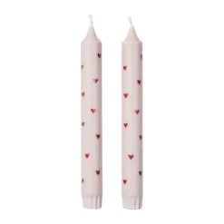 Bougies<Broste Copenhagen Bougies Amor 2 pièces, Light pink-red