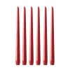 Bougies<Hilke Collection Bougies Herrgård 30 cm lot de 6, Rouge éclatant