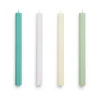 Bougies<HAY Bougies Hexagon Candle, lot de 4, Pastel