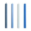 Bougies<HAY Bougies Hexagon Candle, lot de 4, Blues