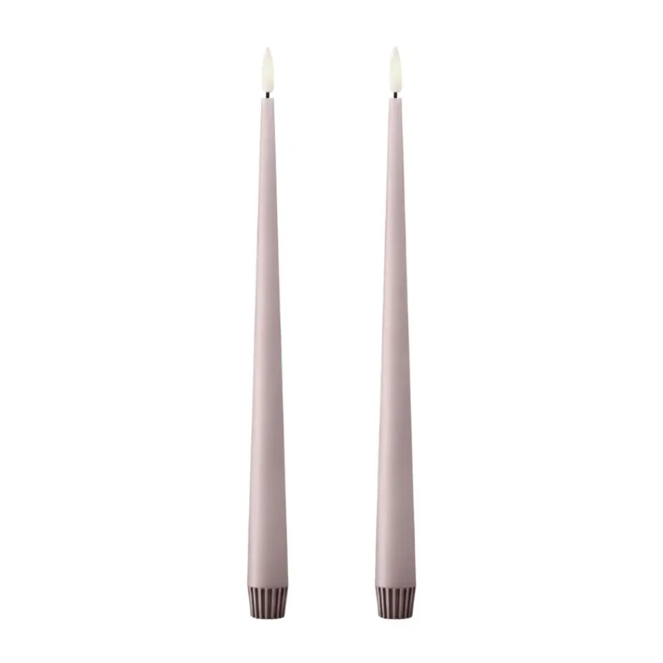 Bougies Led<Ester & erik Bougies LED lot de 2, 52 Soft Rose , 30 cm