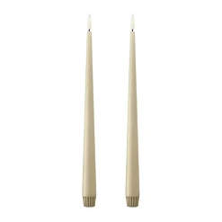 Bougies Led<Ester & erik Bougies LED lot de 2, 14 Pale ginger , 30 cm