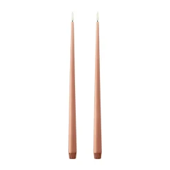 Bougies Led<Ester & erik Bougies LED lot de 2, 20 Rosy caramel, 40cm