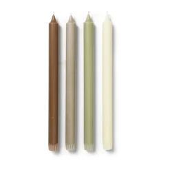 Bougies<Ferm Living Bougies Pure, Pack de 4, Botanic blend