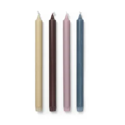 Bougies<Ferm Living Bougies Pure, Pack de 4, Mélange Fantaisiste