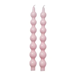Bougies<RICE Bougies 30,2 cm lot de 2, Soft pink
