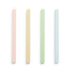 Bougies<HAY Bougies Square Candle, lot de 4, Fresh