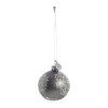 Décorations De Noël<Lene Bjerre Boule de Noël Cadelia Ø6 cm, Gris foncé, flocon de neige