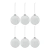 Décorations De Noël<Scandi Living Boule de Noël Holiday lot de 6, Blanc