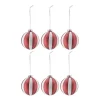 Décorations De Noël<Scandi Living Boule de Noël Tradition lot de 6, Rouge/blanc