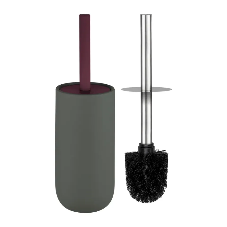 Brosses De Toilette<Mette Ditmer Brosse de toilettes Lotus Play, avec 2 têtes de brosse, Dark olive