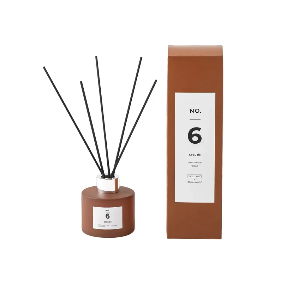 Bougies Parfumées & Diffuseurs<Illume x Bloomingville Bâtonnets parfumés NO. 6 Sequoia, 100 ml
