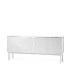 Commodes & Buffets<A2 Buffet Beam, laqué blanc, structure blanche