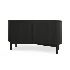 Commodes & Buffets<Northern Buffet Loud long 146 cm, Black painted oak