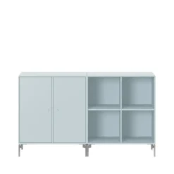 Commodes & Buffets<Montana Buffet Pair, flint 148, pieds chromés