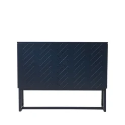 Commodes & Buffets<A2 Buffet Story, bleu minuit, structure bleue