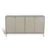 Commodes & Buffets<Mavis Buffet Volt 80x148 cm, Beige-acier inoxydable