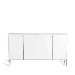 Commodes & Buffets<Mavis Buffet Volt 80x148 cm, Blanc laqué